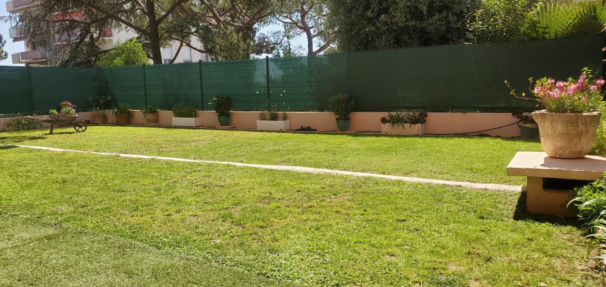 Superbe Rez de Jardin dans résidence au calme Nice Extérieur photo