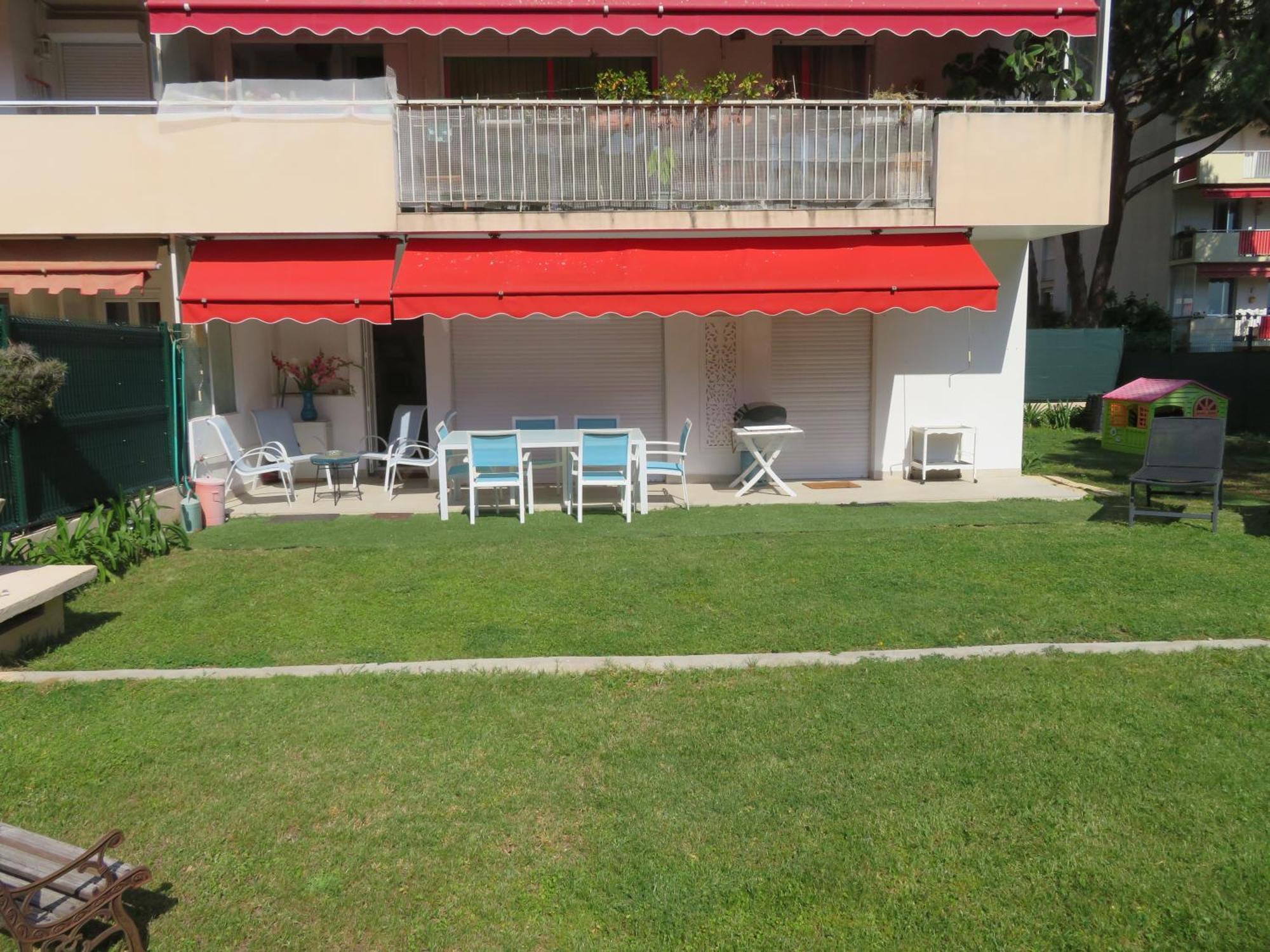 Superbe Rez de Jardin dans résidence au calme Nice Extérieur photo