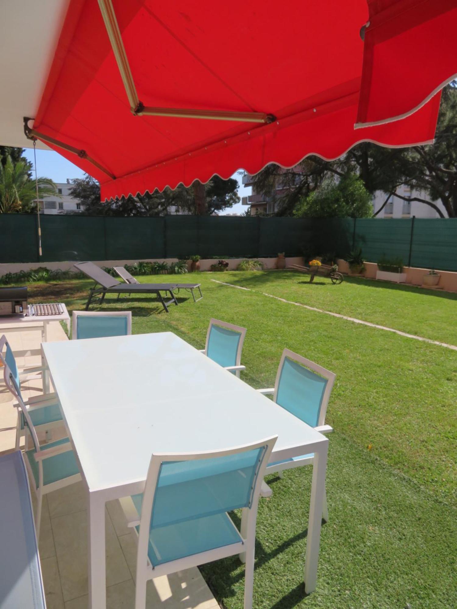 Superbe Rez de Jardin dans résidence au calme Nice Extérieur photo